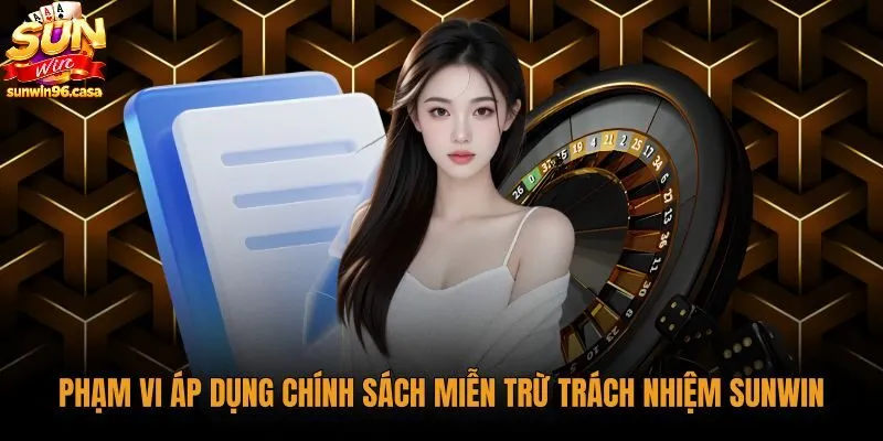 Phạm vi áp dụng chính sách miễn trừ trách nhiệm minh bạch